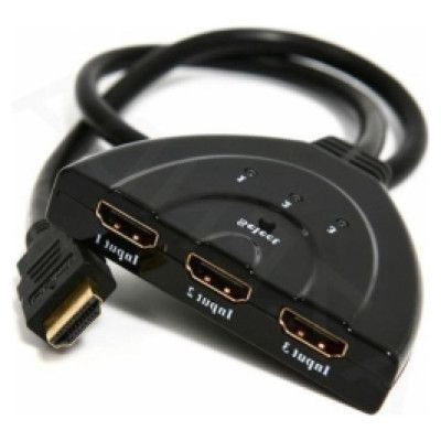 Gembird Switch HDMI Male - HDMI Female Black