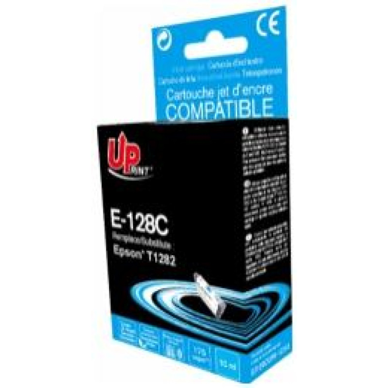 Uprint Tintes kārtridžs UPrint Epson T1282C Cyan