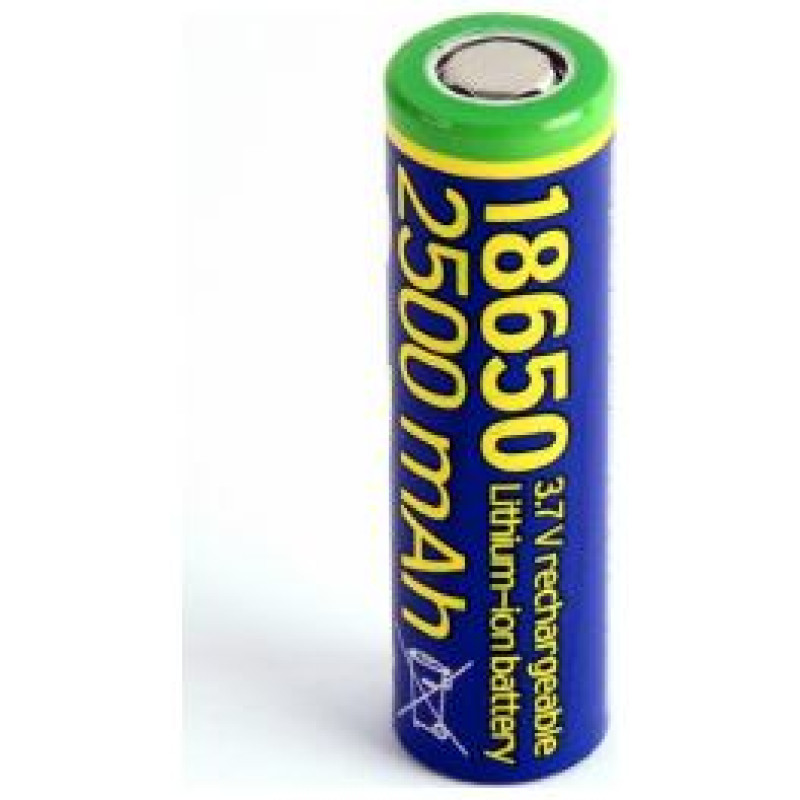 Energenie Baterija Energenie Lithium-ion 18650 (10C) 2500 mAh