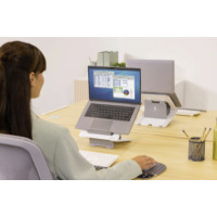 Fellowes Statīvs datoram Fellowes Laptop Stand Breyta White