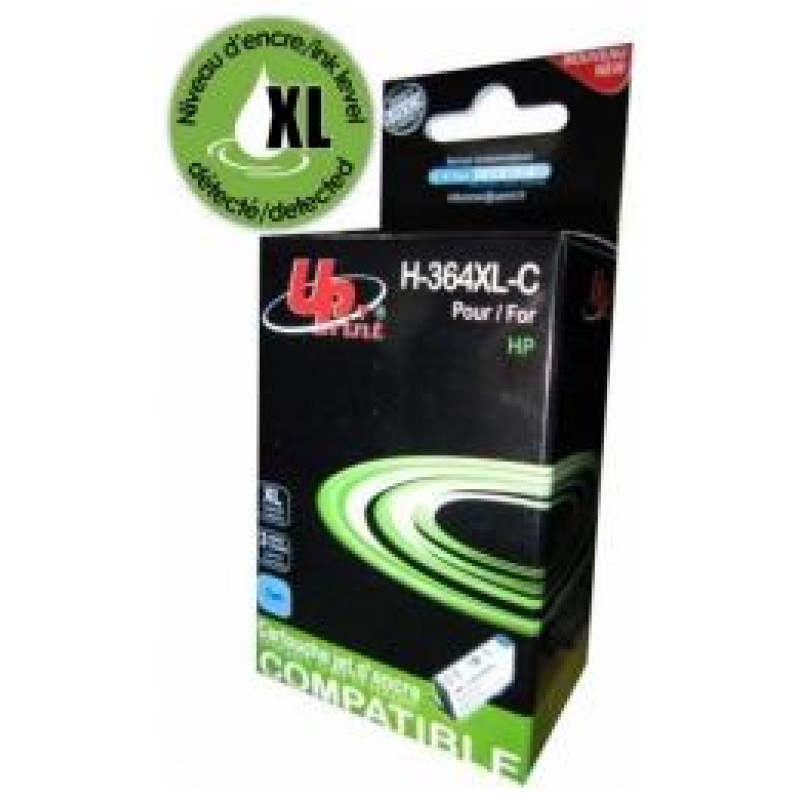 Uprint Tintes kārtridžs UPrint HP 364XLC Cyan