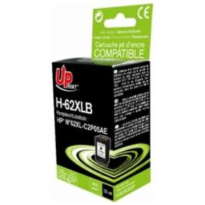 Uprint Tintes kārtridžs UPrint HP H-62XLB Black