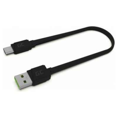 Green Cell GCmatte Ultra Charge fast Charging USB Male - USB Type-C Male Cable 25 cm