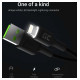 Green Cell GC Ray Cable Set 3x USB - Lightning with the LED Diode Fast Charging 1.2m