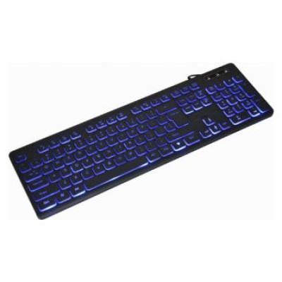Gembird Klaviatūra Gembird 3-color Backlight Multimedia Keyboard