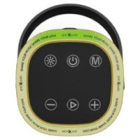 Gembird Skaļrunis Gembird Bluetooth LED Speaker SPK-BT-LED-06 Black