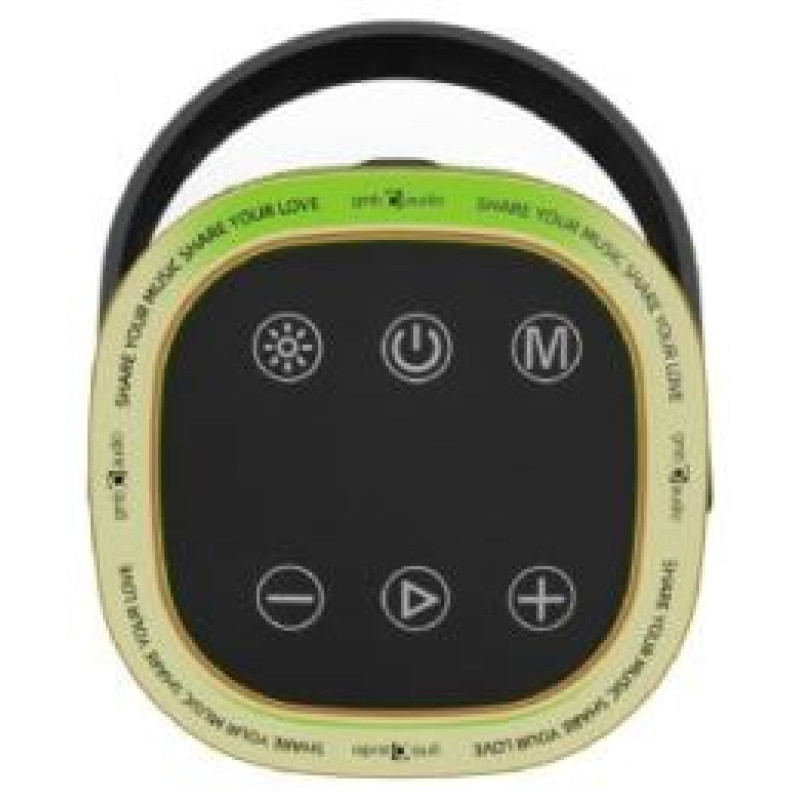 Gembird Skaļrunis Gembird Bluetooth LED Speaker SPK-BT-LED-06 Black