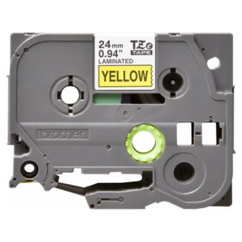 Brother Uzlīmju lentes kasete Brother TZE-651 Black on Yellow