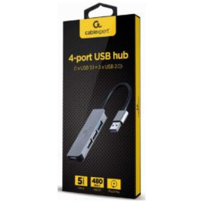 Gembird USB Centrmezgls Gembird 4-port USB Hub
