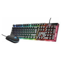 Trust Klaviatūra Trust GXT 838 Azor Gaming Combo Black