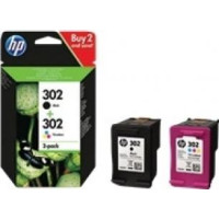 Hewlett-Packard Tintes kārtridži HP 302 BK/CL Combo