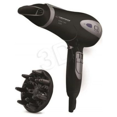 Esperanza EBH005K IONic Fēns 2200W + Difuzors