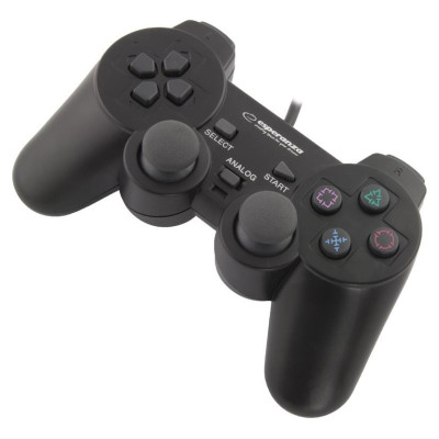 Esperanza EG106 SPĒĻU VADĪBAS PULTS PRIEK&Scaron; PC/PS2/PS3