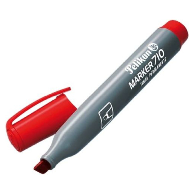 Pelikan Permanents marķieris 710 1-4mm Sarkans (817950)