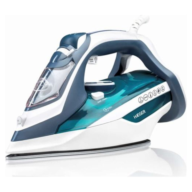 Haeger SI-280.014A Ultra Steam Inox Gludeklis 2800W