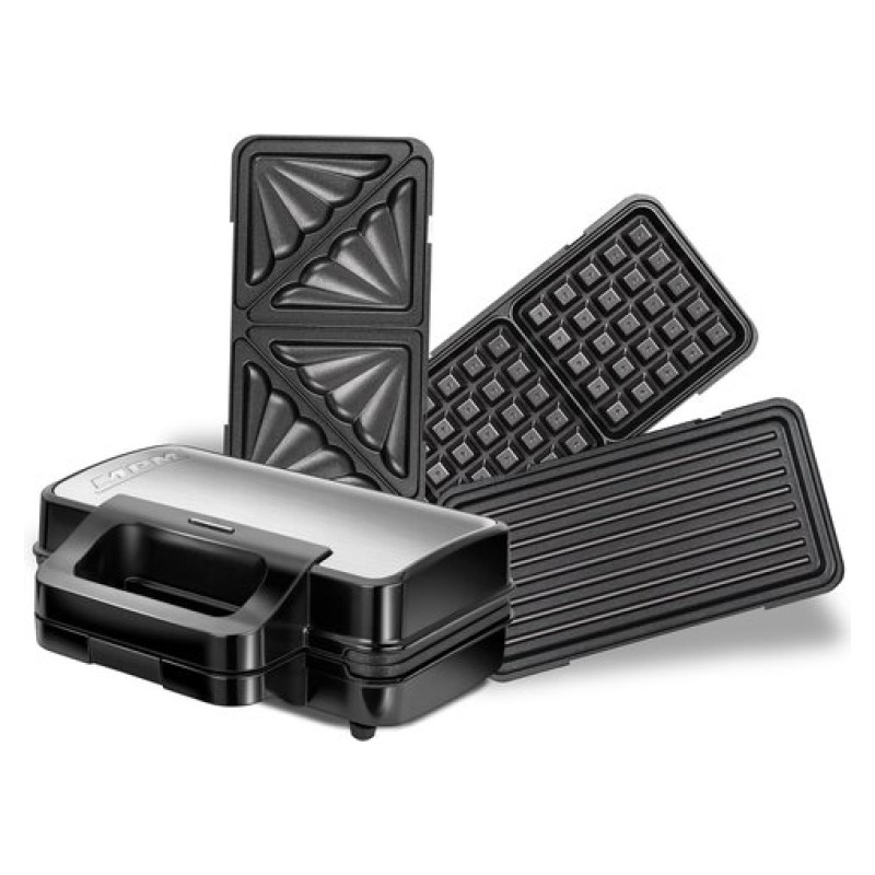 MPM MOP-43M Sviestmaižu grils 3in1 1000W