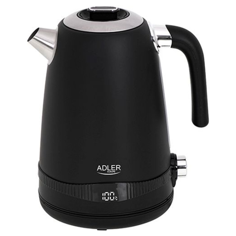 Adler AD 1295B Elektriskā tējkanna ar regulējamo temperatūru 1.7L 2200W