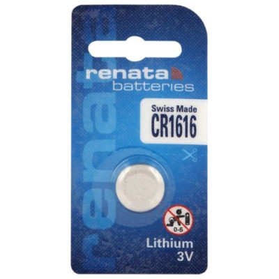 Renata CR1620-1BB Blistera iepakojumā 1gb.