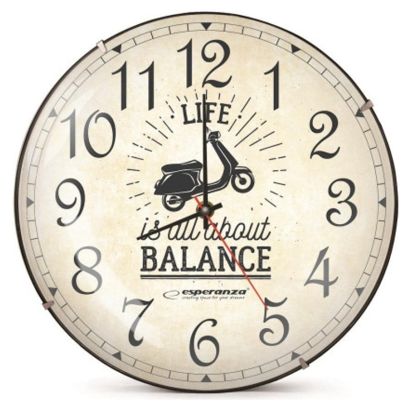 Esperanza EHC018S Sienas pulkstenis Seattle. 30cm