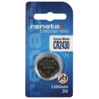 Renata CR2430-1BB Blistera iepakojumā 1gb.