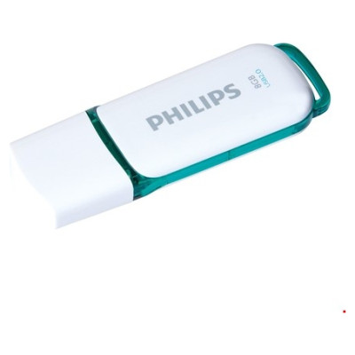 Philips USB 2.0 Flash Drive Snow Edition (zaļa) 8GB