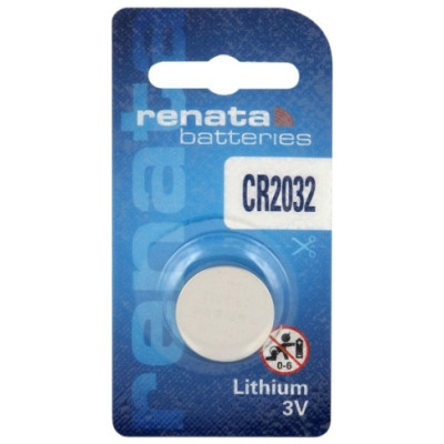 Renata CR2032-1BB Blistera iepakojumā 1gb.