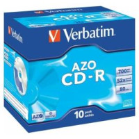 Verbatim Matricas CD-R AZO Verbatim 700MB 1x-52x