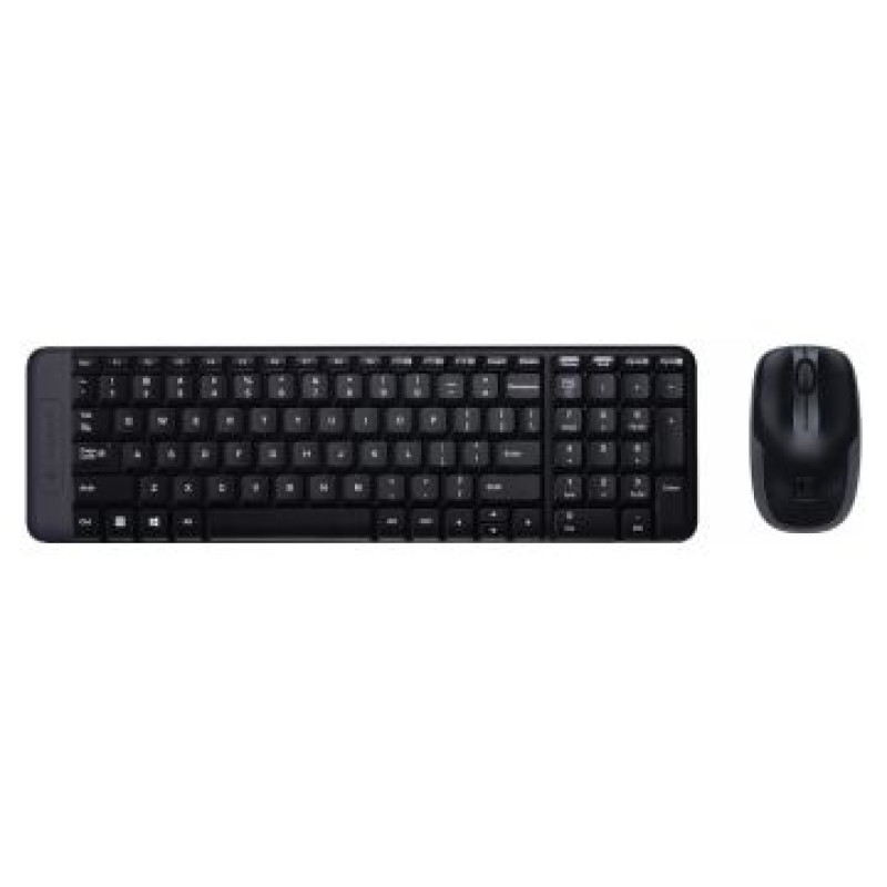 Logitech Perifērijas komplekts Logitech MK220 Black