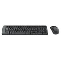 Logitech Klaviatūra + Pele Logitech DT MK220 Bezvadu
