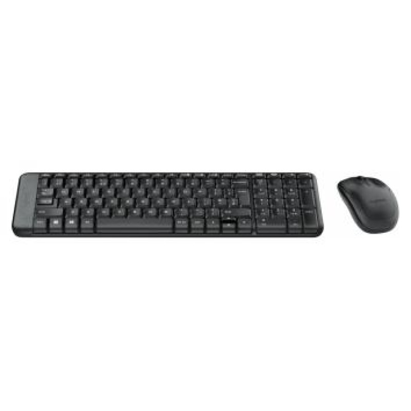 Logitech Klaviatūra + Pele Logitech DT MK220 Bezvadu