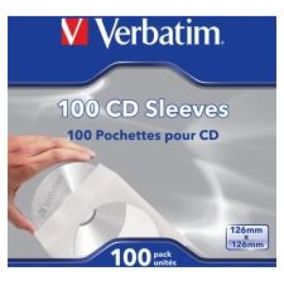 Verbatim Vāciņ&scaron; CD/DVD Verbatim 100gab