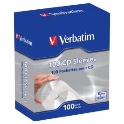 Verbatim Vāciņ&scaron; CD/DVD Verbatim 100gab