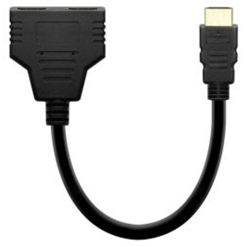 Savio Adapteris Savio HDMI Splitter Male - 2 x HDMI Female