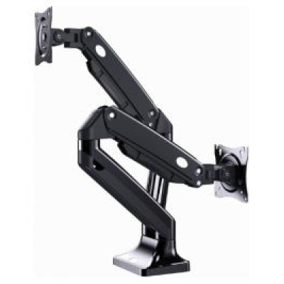 Gembird Monitora stiprinājums Gembird Full-motion Desk 2-display Mounting Arm