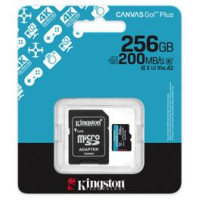 Kingston Atmiņas karte Kingston microSDXC Canvas Go Plus Gen4 256GB