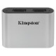 Kingston Karšu lasītājs Kingston USB3.2 Gen1 Workflow Dual-Slot