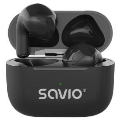 Savio Austiņas Savio TWS-02 PRO Black