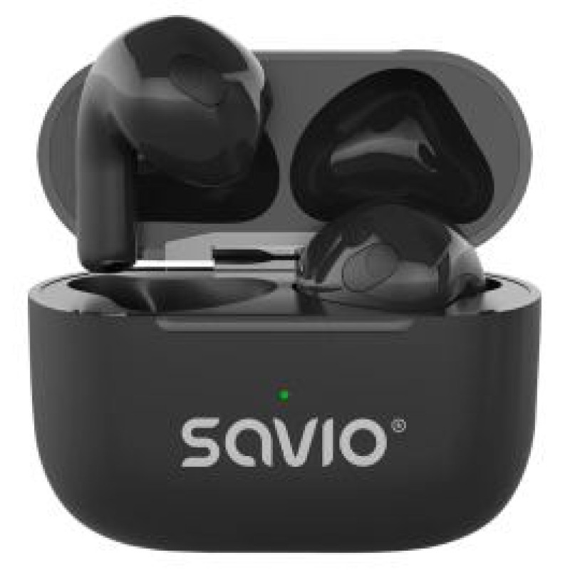 Savio Austiņas Savio TWS-02 PRO Black