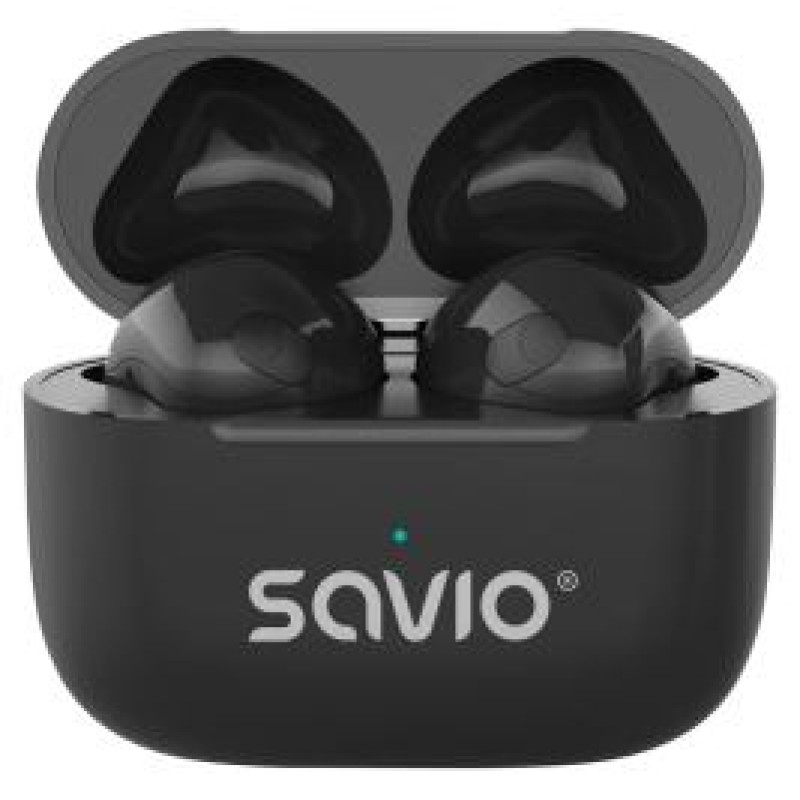 Savio Austiņas Savio TWS-02 PRO Black