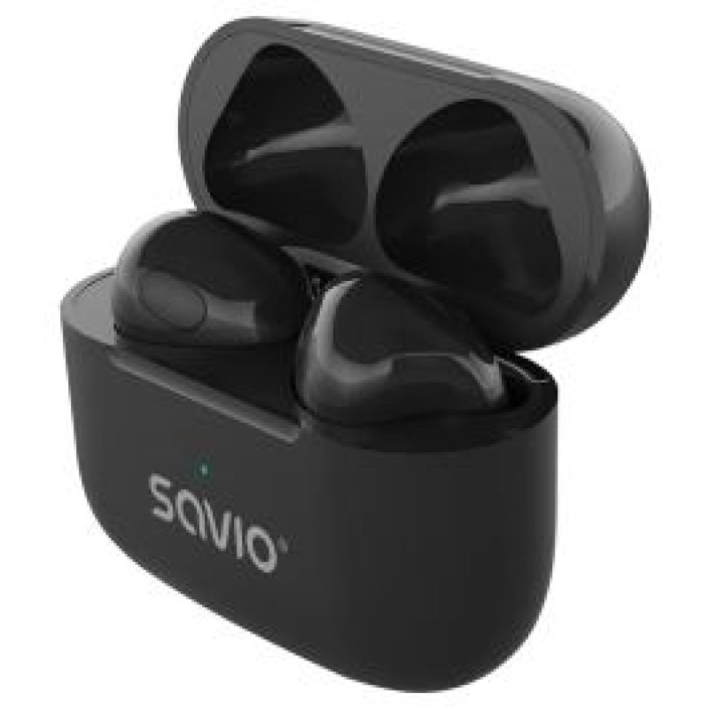 Savio Austiņas Savio TWS-02 PRO Black