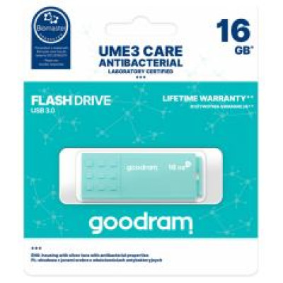 Goodram UME3 Care USB 3.0 16GB Turquoise