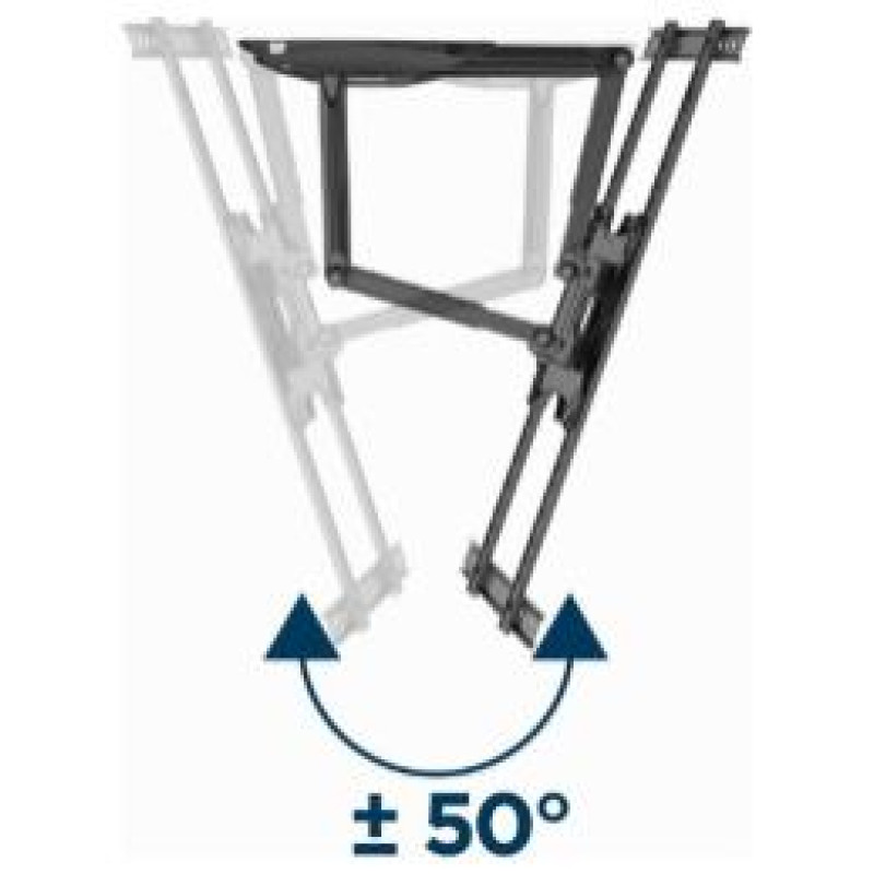Gembird Sienas stiprinājums televizoram Gembird Full-motion TV Wall Mount