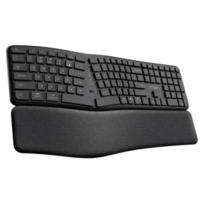 Trust Klaviatūra Trust Keyra Ergo Black