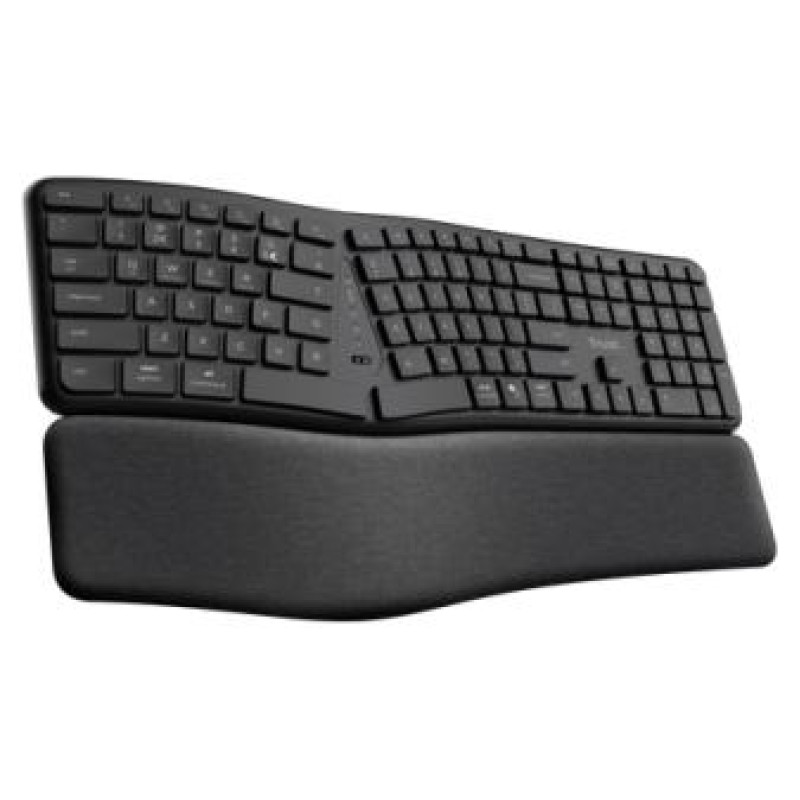 Trust Klaviatūra Trust Keyra Ergo Black