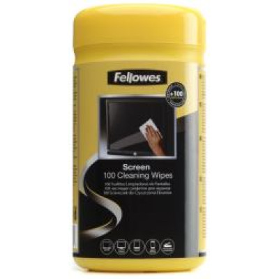 Fellowes Tīrī&scaron;anas salvetes FELLOWES 100 gab.
