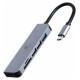 Gembird Dokstacija Gembird USB Type-C 6-in-1 Grey