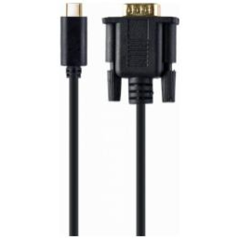 Gembird Kabelis Gembird USB Type-C Male - VGA Female 2m Black