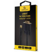 Gembird Kabelis Gembird USB Type-C Male - VGA Female 2m Black