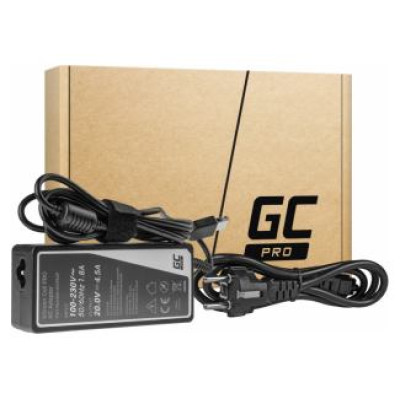 Green Cell PRO Charger / AC Adapter for Lenovo IdeaPad / ThinkPad 90W