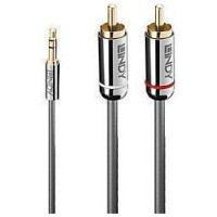 Lindy CABLE AUDIO 3.5MM TO PHONO 1M/35333 LINDY